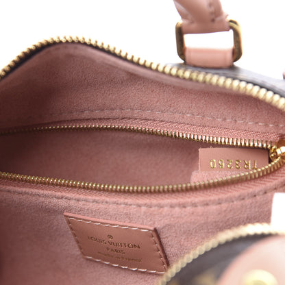 Louis Vuitton Monogram Petite Malle Souple Peach 9 of 10
