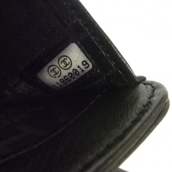 Patent French Wallet Black