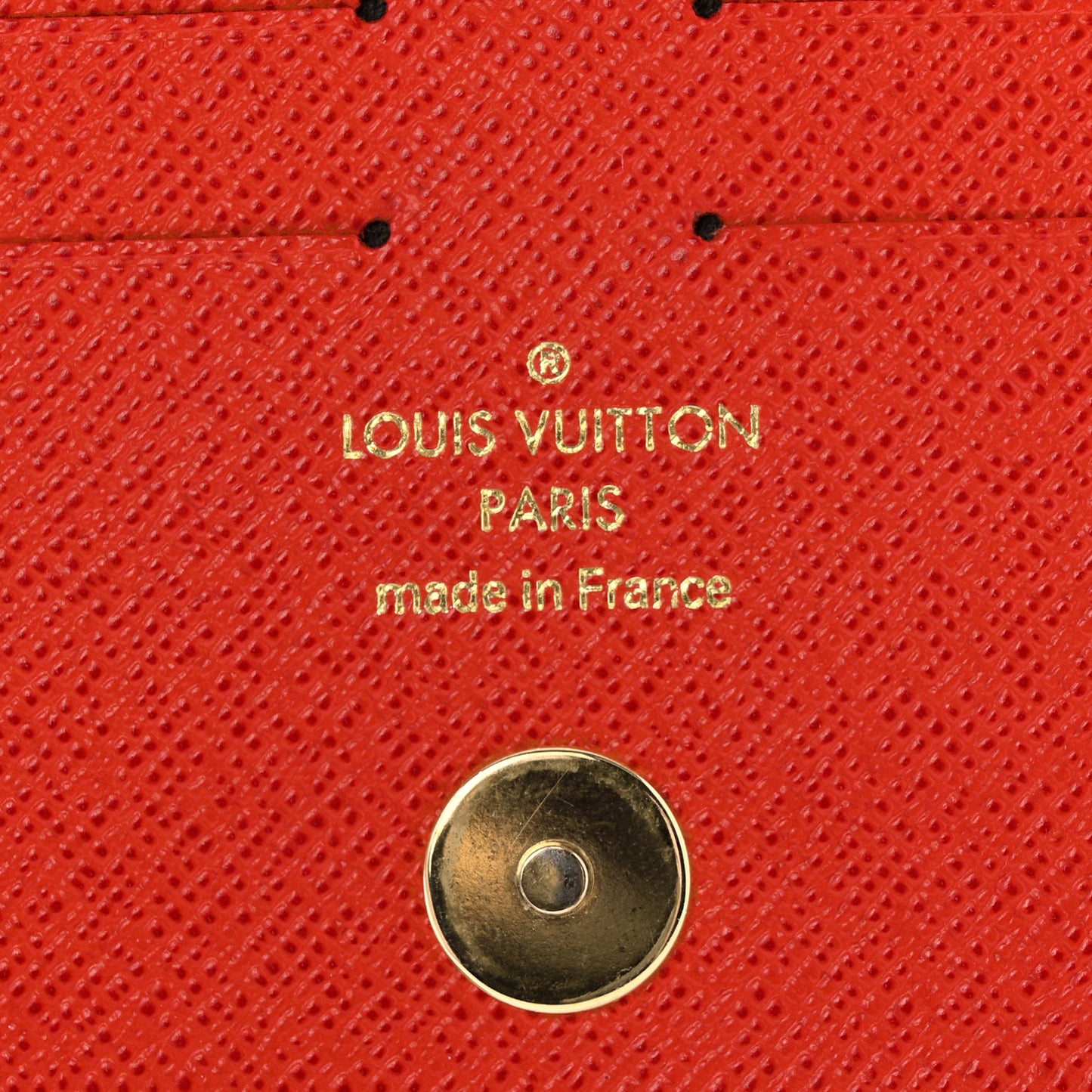 Monogram Adele Wallet Coquelicot