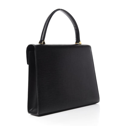 Louis Vuitton Epi Malesherbes Black 3 of 11