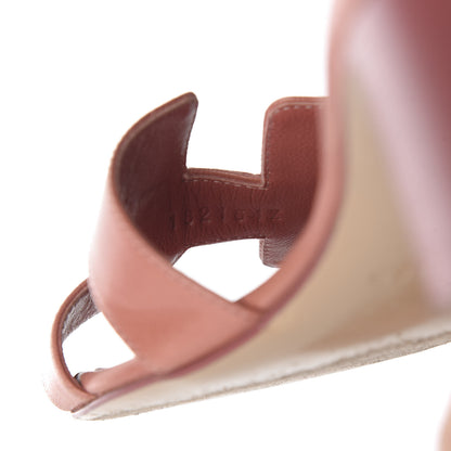 Hermes Nappa Oasis Sandals 38 Rouge Blush 20 of 20