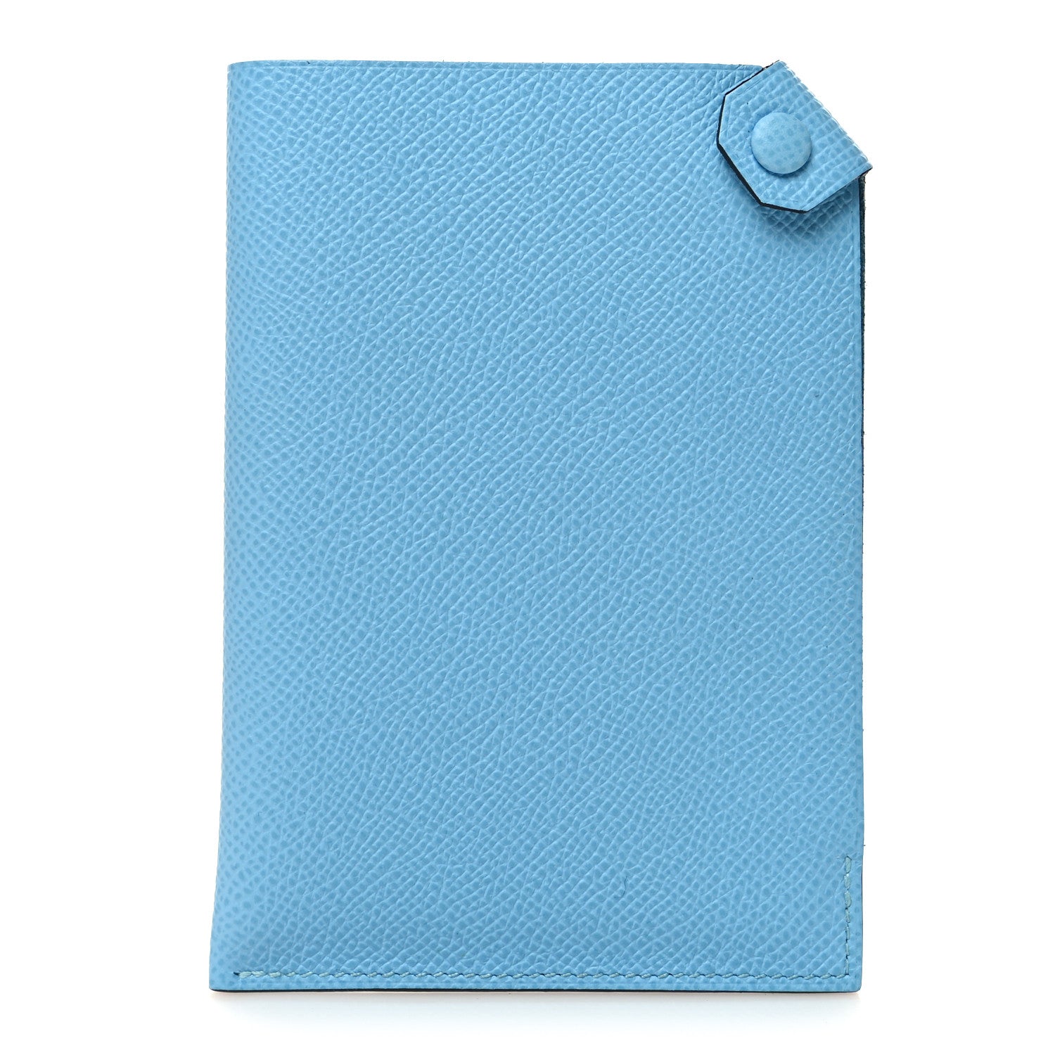 Hermes Epsom Tarmac PM Passport Holder Celeste 1 of 8