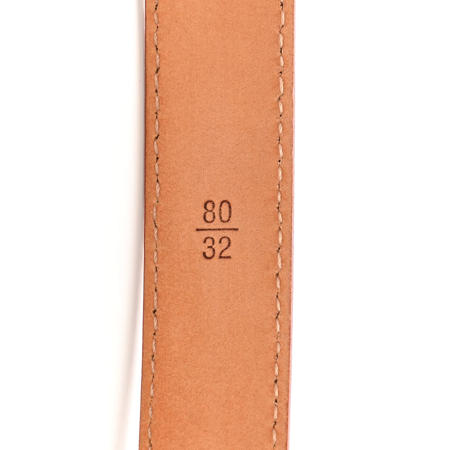 Monogram Multicolor Belt 80 32 White