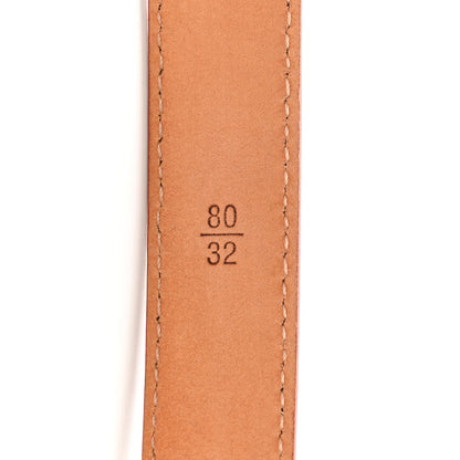Louis Vuitton Monogram Multicolor Belt 80 32 White 5 of 7
