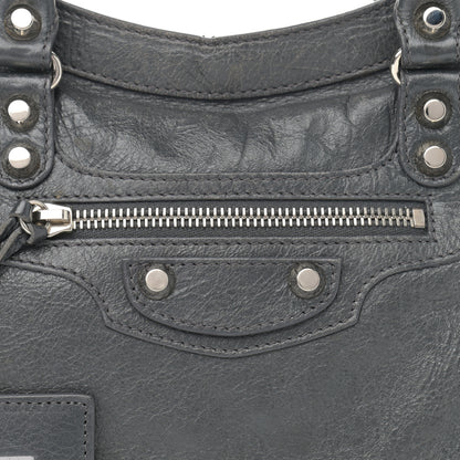 Balenciaga Agneau Classic Silver Hardware S City Gris Fossile 8 of 13