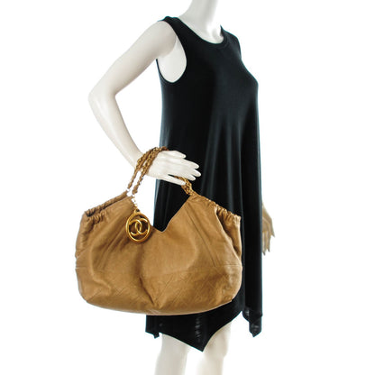 Chanel Calfskin Baby Coco Cabas Gold 2 of 8