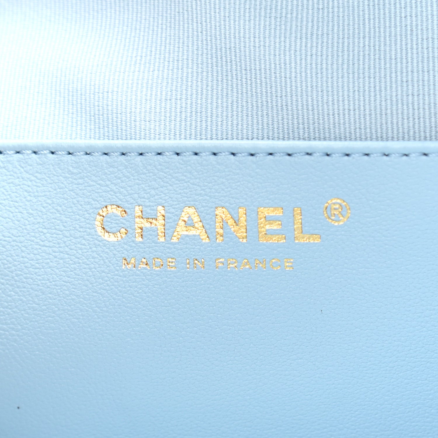 Chanel Lambskin Quilted CC In Love Heart Bag Light Blue 6 of 11