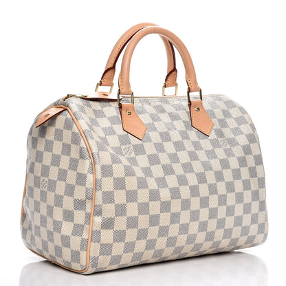 Louis Vuitton Damier Azur Speedy 30 3 of 15