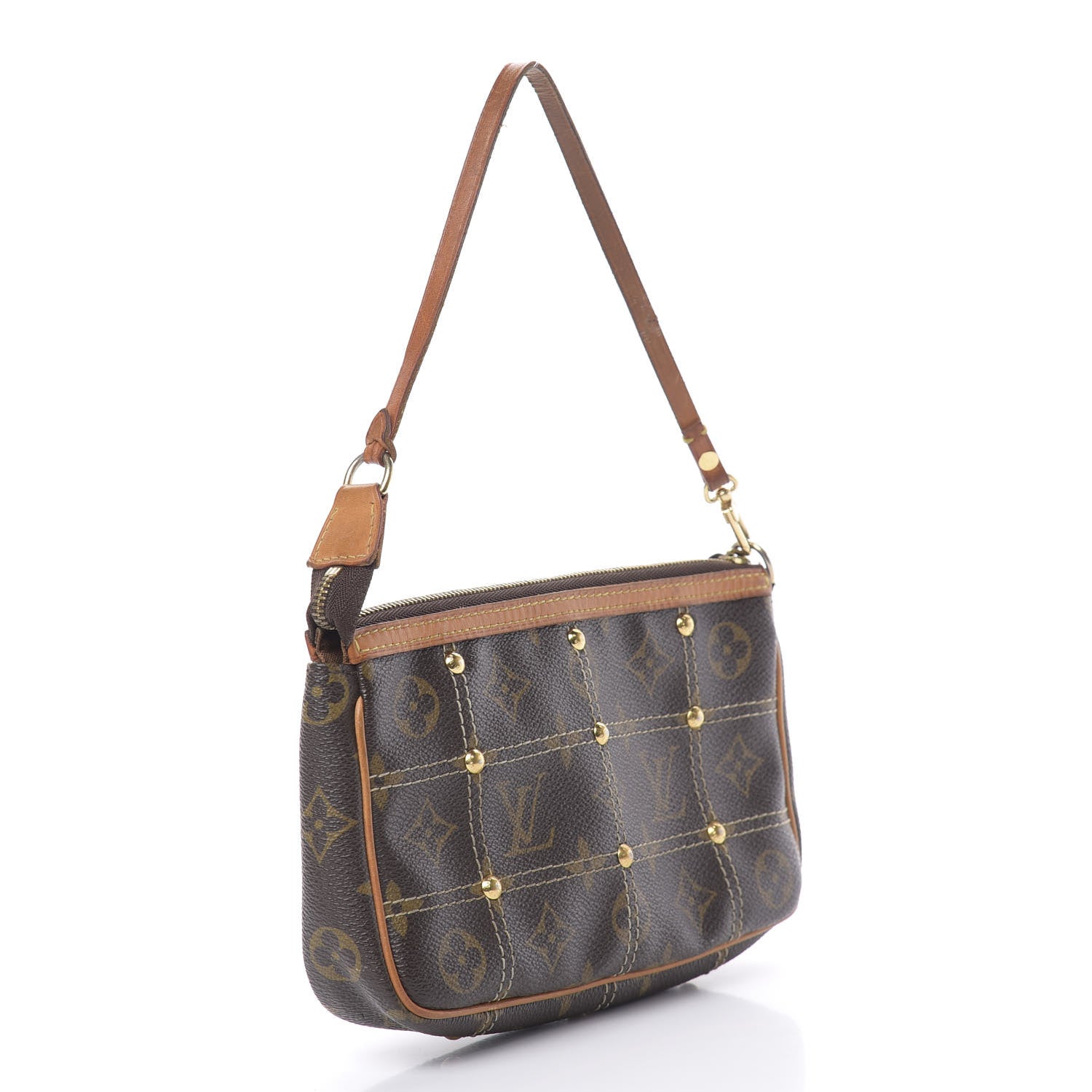 Louis Vuitton Monogram Riveting Pochette Accessories 3 of 15