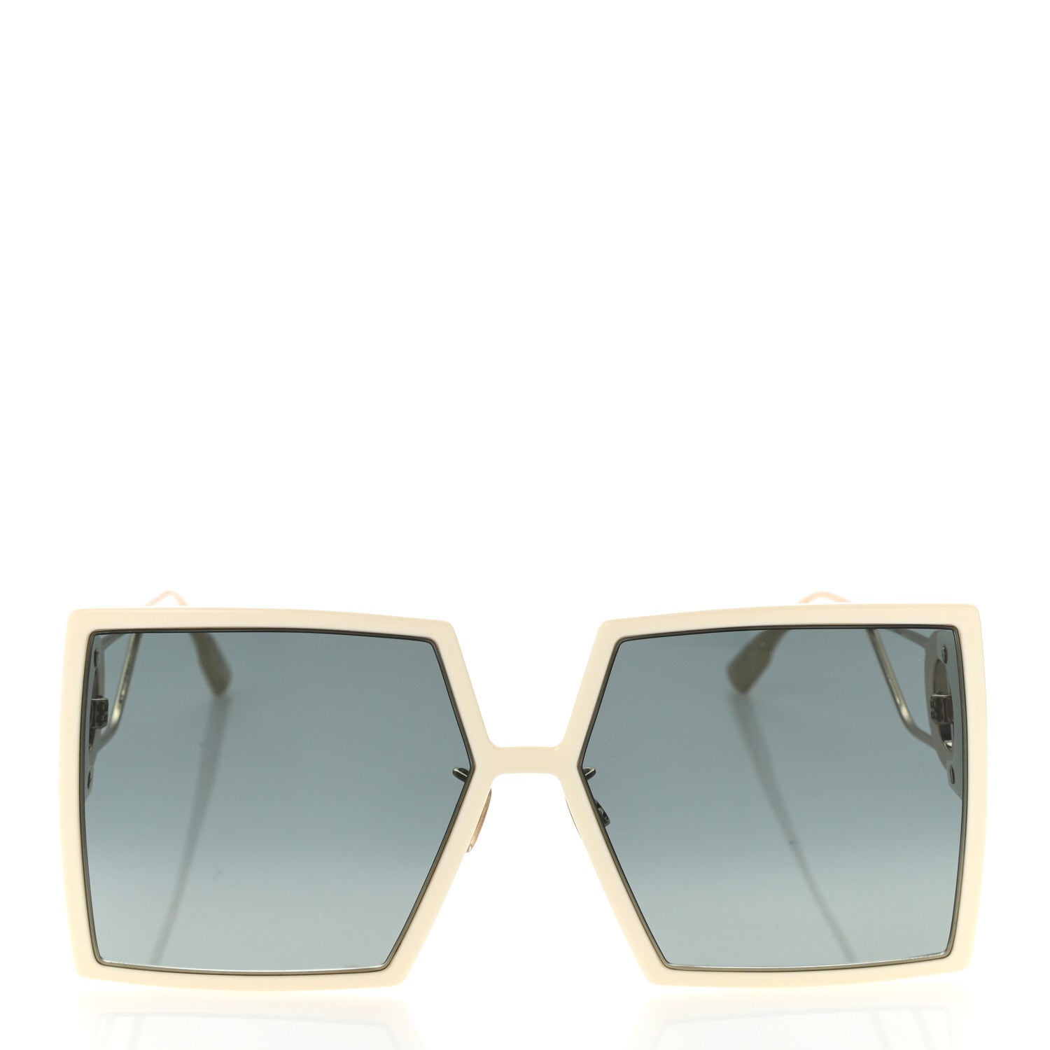 Christian Dior Square 30 Montaigne Sunglasses White 2 of 9