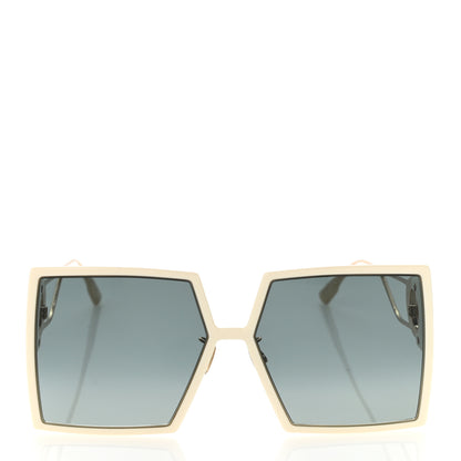 Christian Dior Square 30 Montaigne Sunglasses White 2 of 9