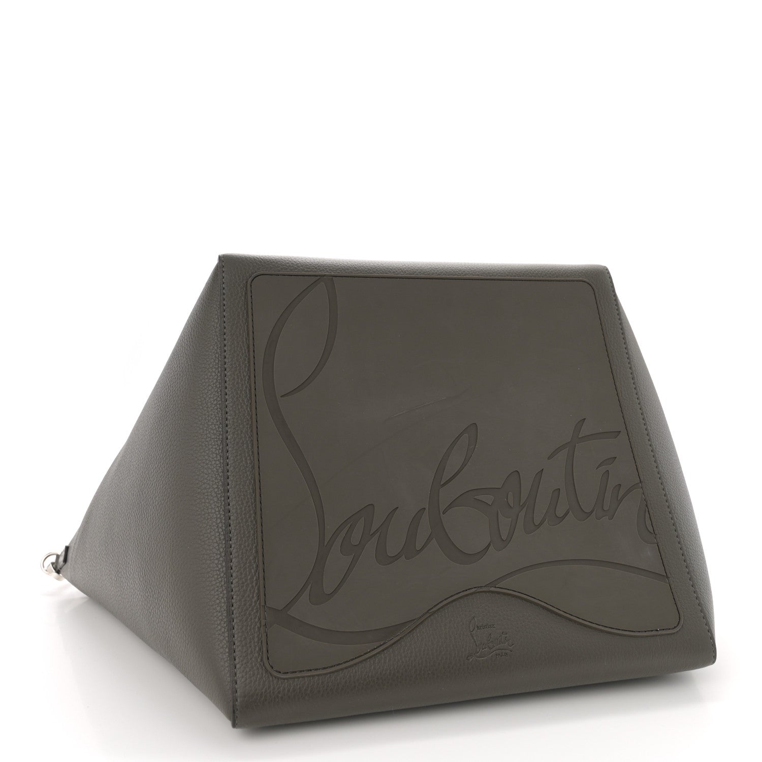 Christian Louboutin Calfskin Empire Spike Studded Small Cabachic Tote Rocket 4 of 11