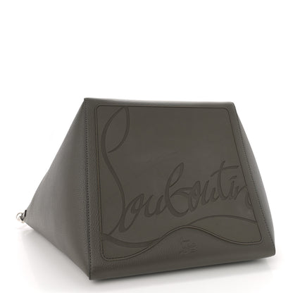 Christian Louboutin Calfskin Empire Spike Studded Small Cabachic Tote Rocket 4 of 11