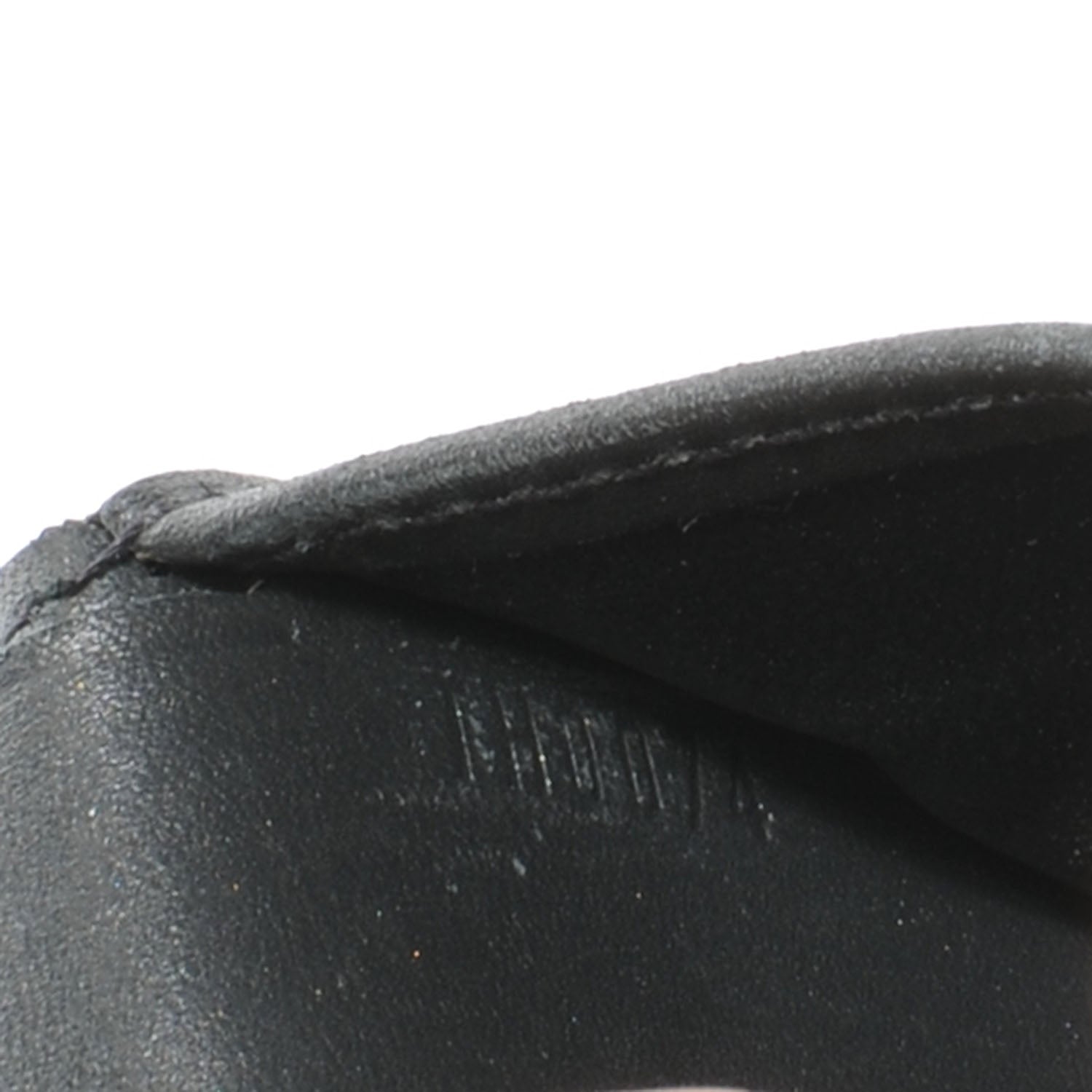 Louis Vuitton Mat Monogram Elise Wallet Black 7 of 7