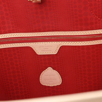 Louis Vuitton LV X YK Monogram Dots Neverfull MM 7 of 10