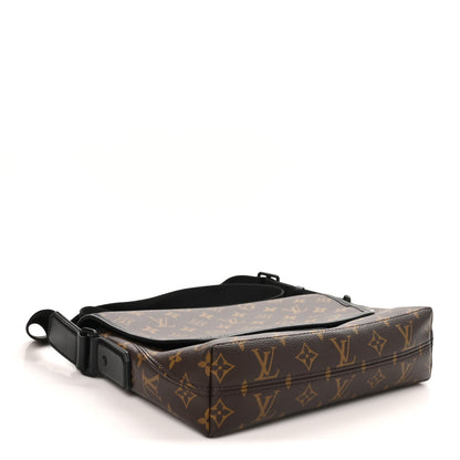 Louis Vuitton Monogram Macassar Magnetic Messenger 4 of 9