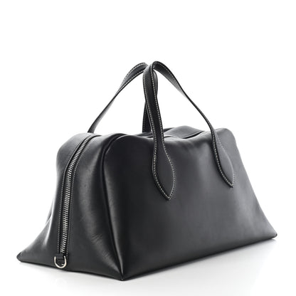 Celine Natural Calfskin Bowling Bag Black 2 of 9