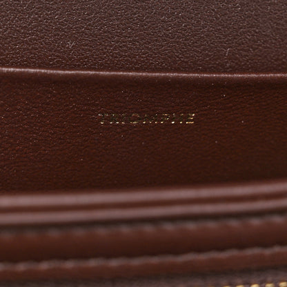 Celine Shiny Calfskin Medium Triomphe Chestnut 7 of 11