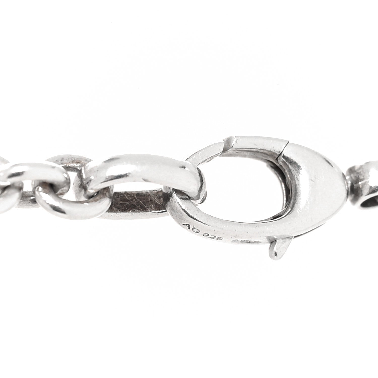 Gucci Sterling Silver Britt Necklace 4 of 5