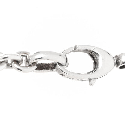 Gucci Sterling Silver Britt Necklace 4 of 5