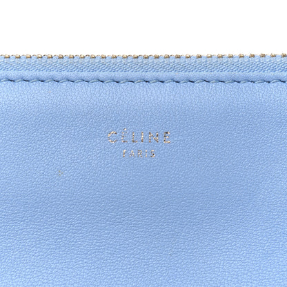 Celine Lambskin Small Trio Crossbody Bag Baby Blue 14 of 23