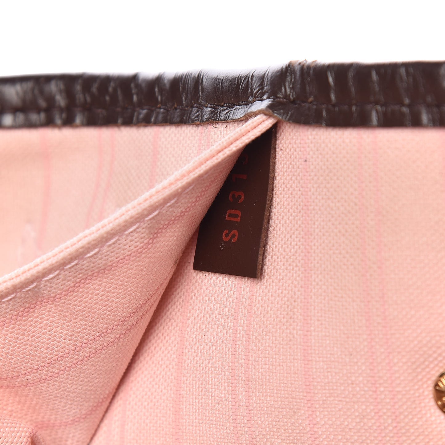 Damier Ebene Neo Neverfull MM Rose Ballerine