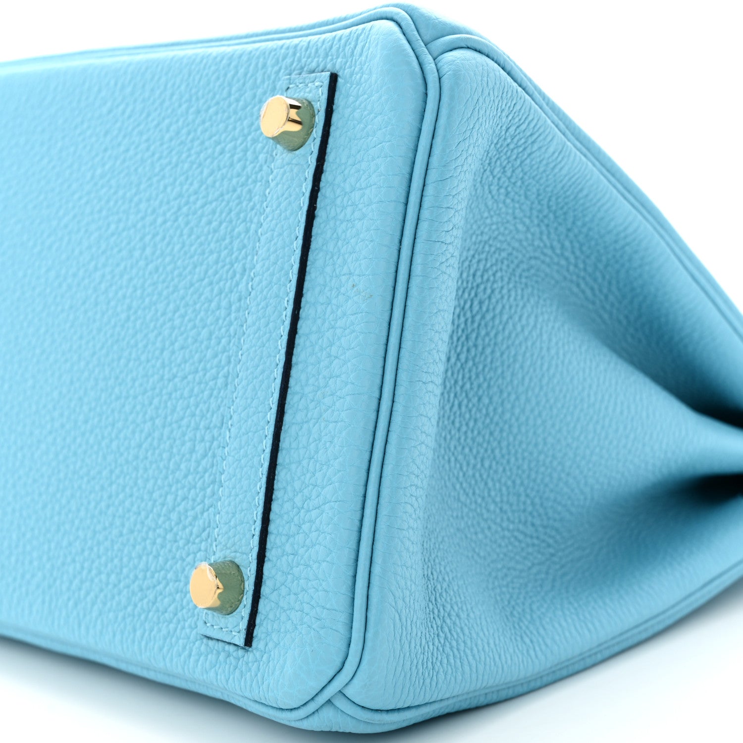 Hermes Togo Birkin 30 Blue Du Nord 9 of 13