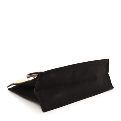 Saint Laurent Linen Calfskin Rive Gauche Tote Natural 4 of 11