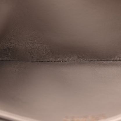 Prada Vitello Daino Soft Mini Zippered Shoulder Bag Clay Grey 6 of 13