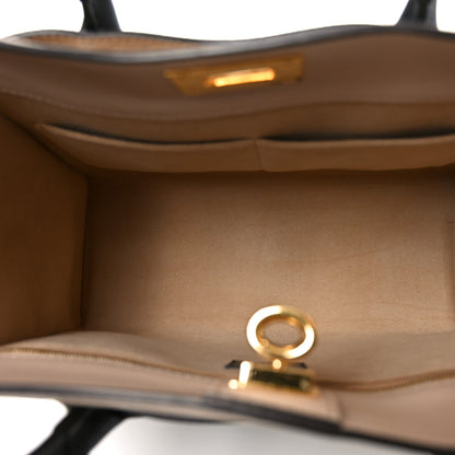 Louis Vuitton Calfskin Monogram On My Side MM Laurier Green Toffee Latte Beige 5 of 9