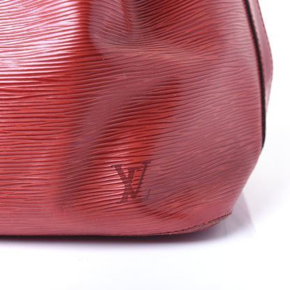 Louis Vuitton Epi Petit Noe Castillan Red 8 of 19