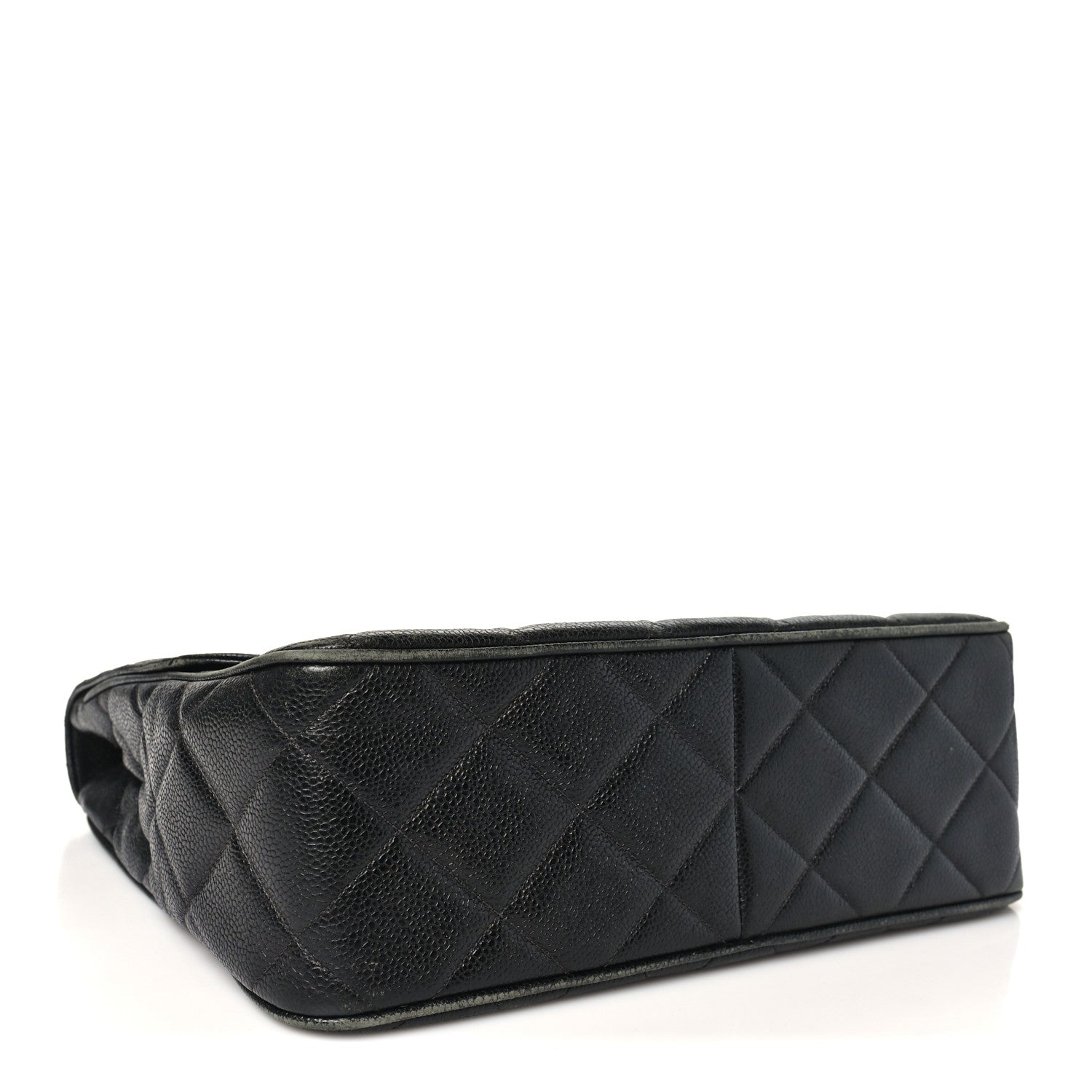 Chanel Caviar Quilted XL Single Flap Black 4 of 12
