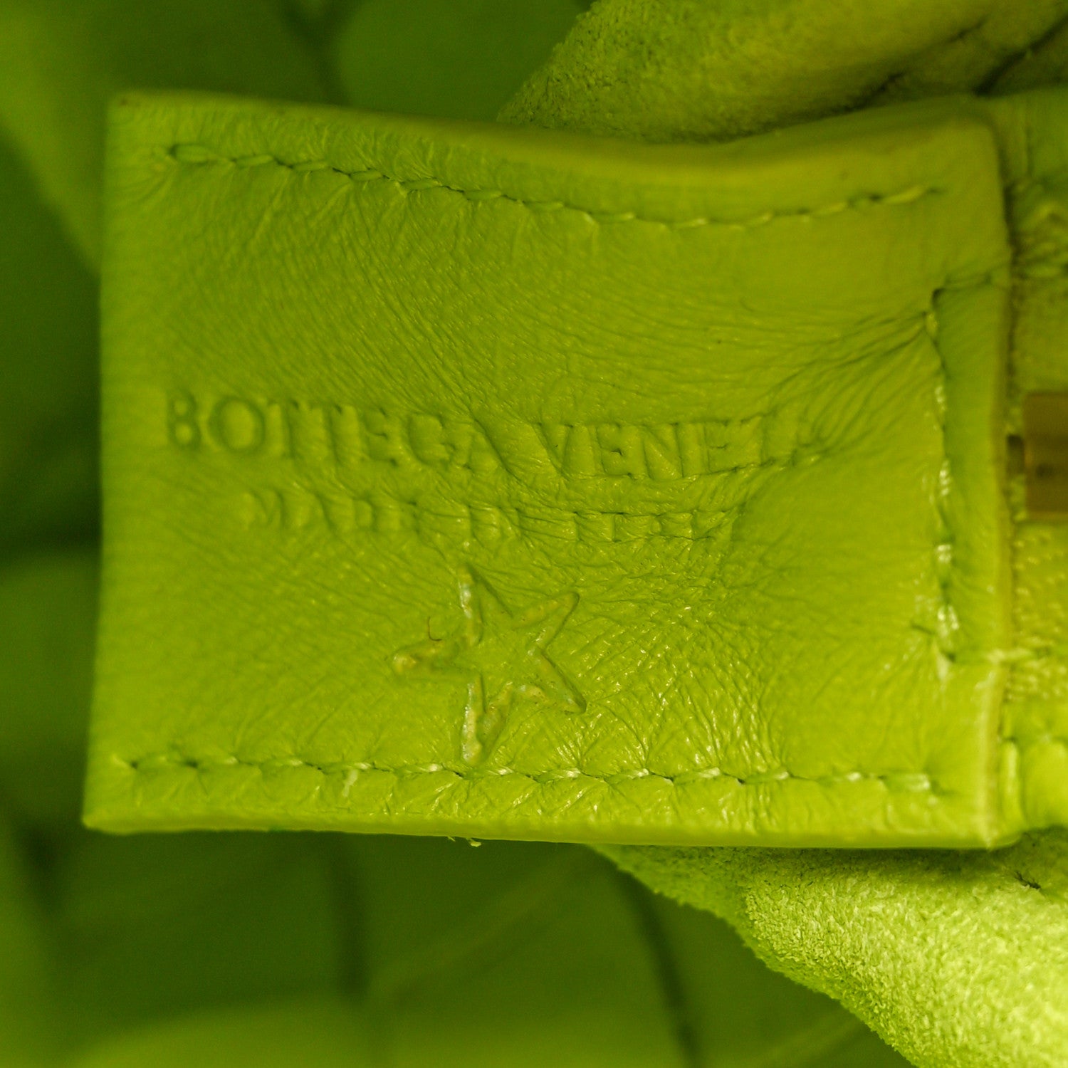 Bottega Veneta Nappa Intrecciato Mini Loop Camera Bag Acid Kiwi 6 of 8