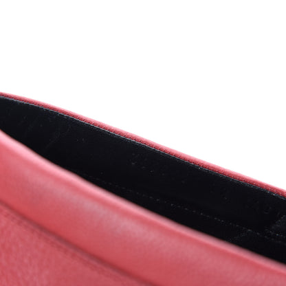 Gucci Calfskin Web Mens Driver Loafers 7.5 Red 8 of 9