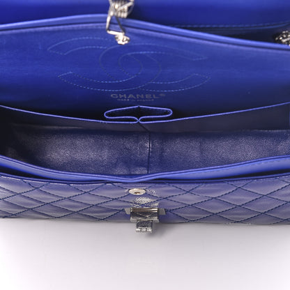 Chanel Patent Caviar Quilted 2.55 Reissue 226 Flap Blue 4 of 10