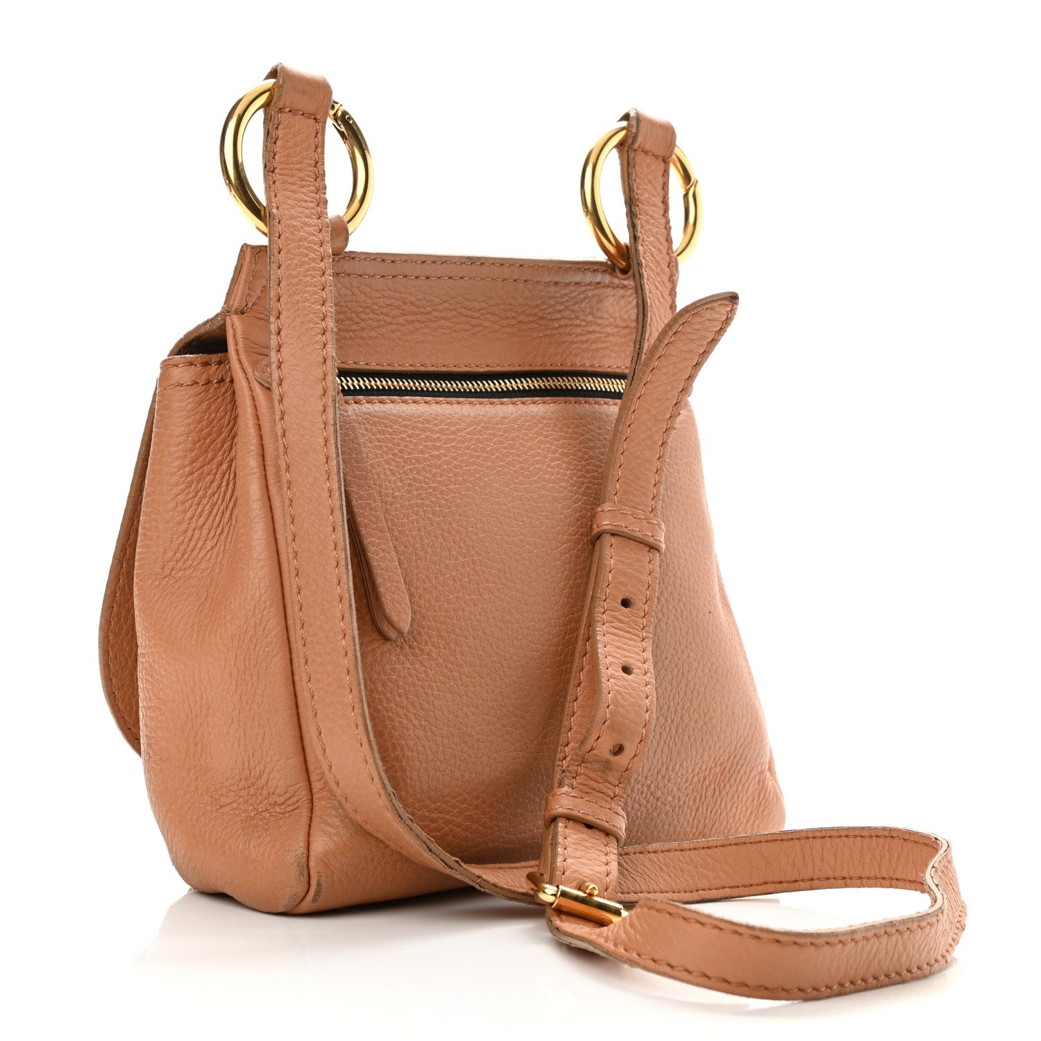 Burberry Deerskin The Bridle Crossbody Pale Clementine 3 of 12