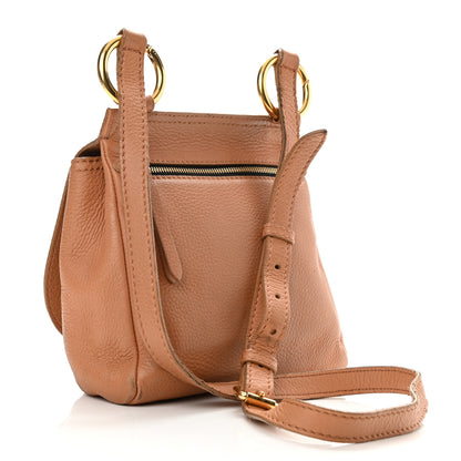 Burberry Deerskin The Bridle Crossbody Pale Clementine 3 of 12