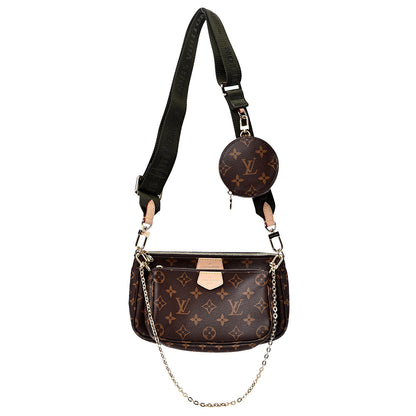 Louis Vuitton Monogram Multi Pochette Accessories Kaki 1 of 10
