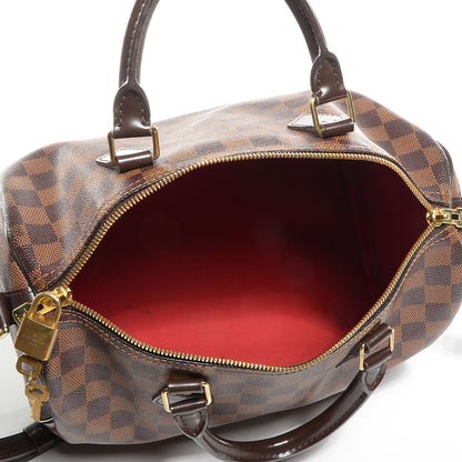 Louis Vuitton Damier Ebene Speedy Bandouliere 30 5 of 7