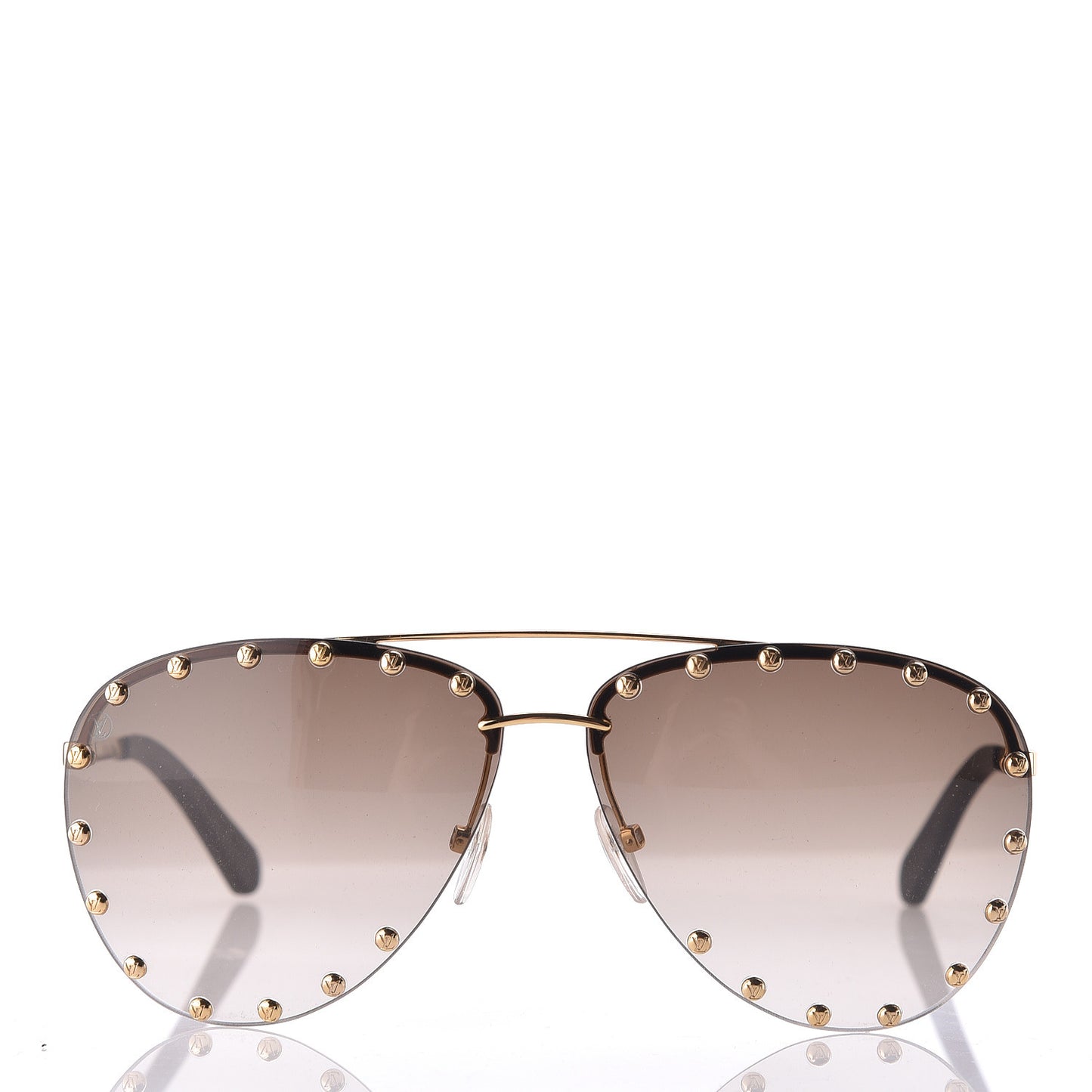 The Party Aviator Gradient Sunglasses Z0914U Brown