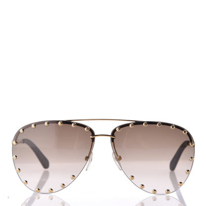 Louis Vuitton The Party Aviator Gradient Sunglasses Z0914U Brown 2 of 7