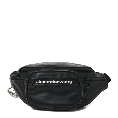 Alexander Wang Lambskin Attica Belt Bag Black 1 of 8