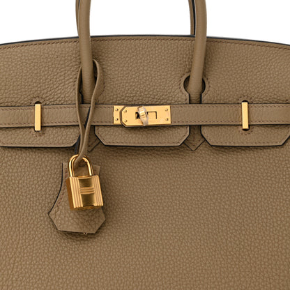 Hermes Togo Birkin 25 Beige Marfa 8 of 11