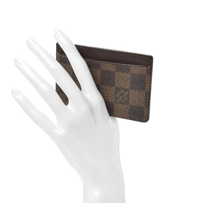 Louis Vuitton Damier Ebene Card Holder 2 of 8