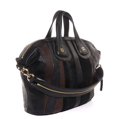 Givenchy Calf Hair Calfskin Medium Nightingale Brown Black 4 of 12