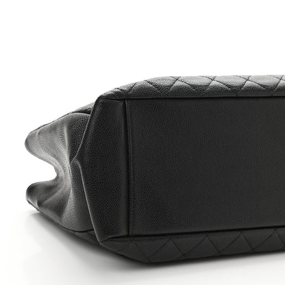 Chanel Caviar Quilted Grand Shopping Tote GST Black 9 of 12