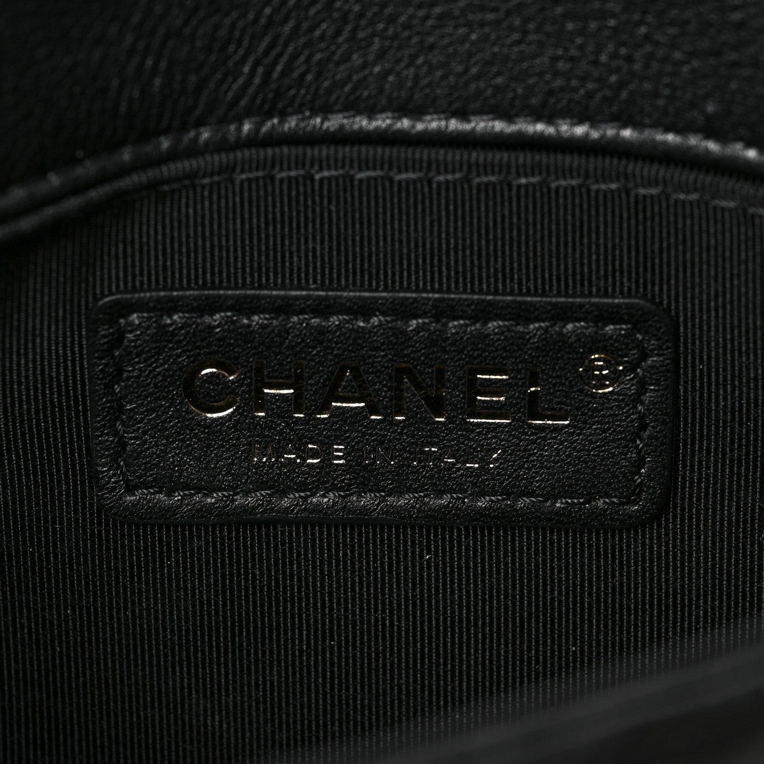 Chanel Calfskin Quilted Flap Waist Bag Black 6 of 8