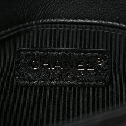 Chanel Calfskin Quilted Flap Waist Bag Black 6 of 8