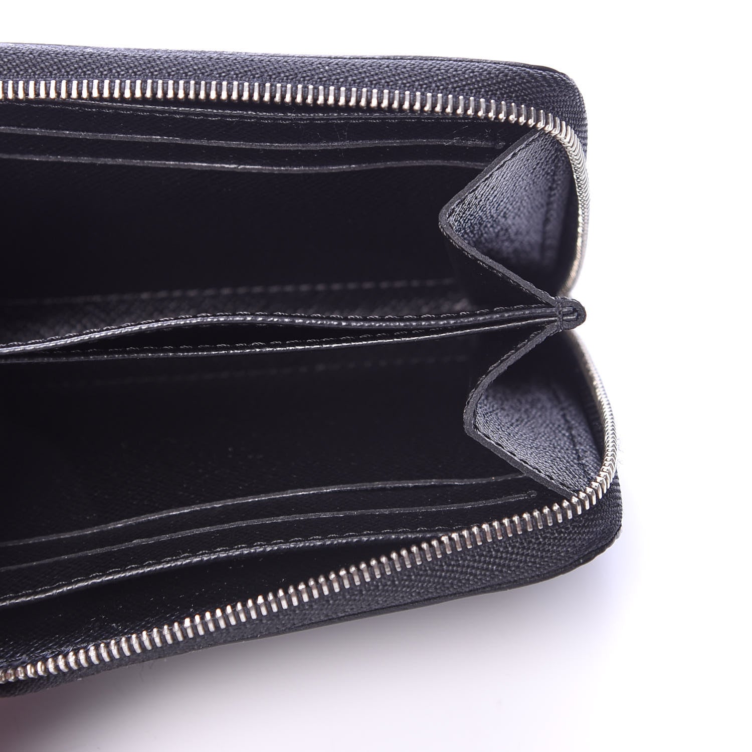 Louis Vuitton Epi Zippy Coin Purse Black 5 of 7