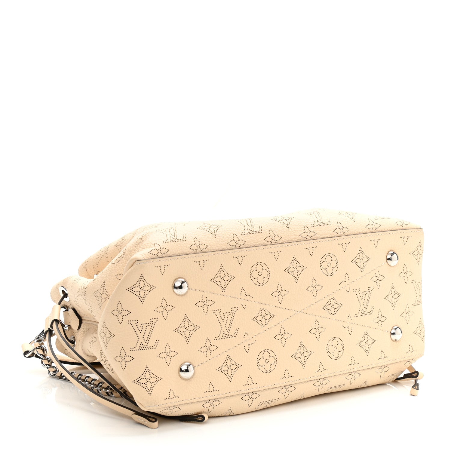 Louis Vuitton Mahina Bella Tote Creme Beige 4 of 9